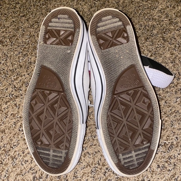 Converse Chuck Taylor All Star Shoreline Knit White Slip-On Sneakers - Picture 6 of 8